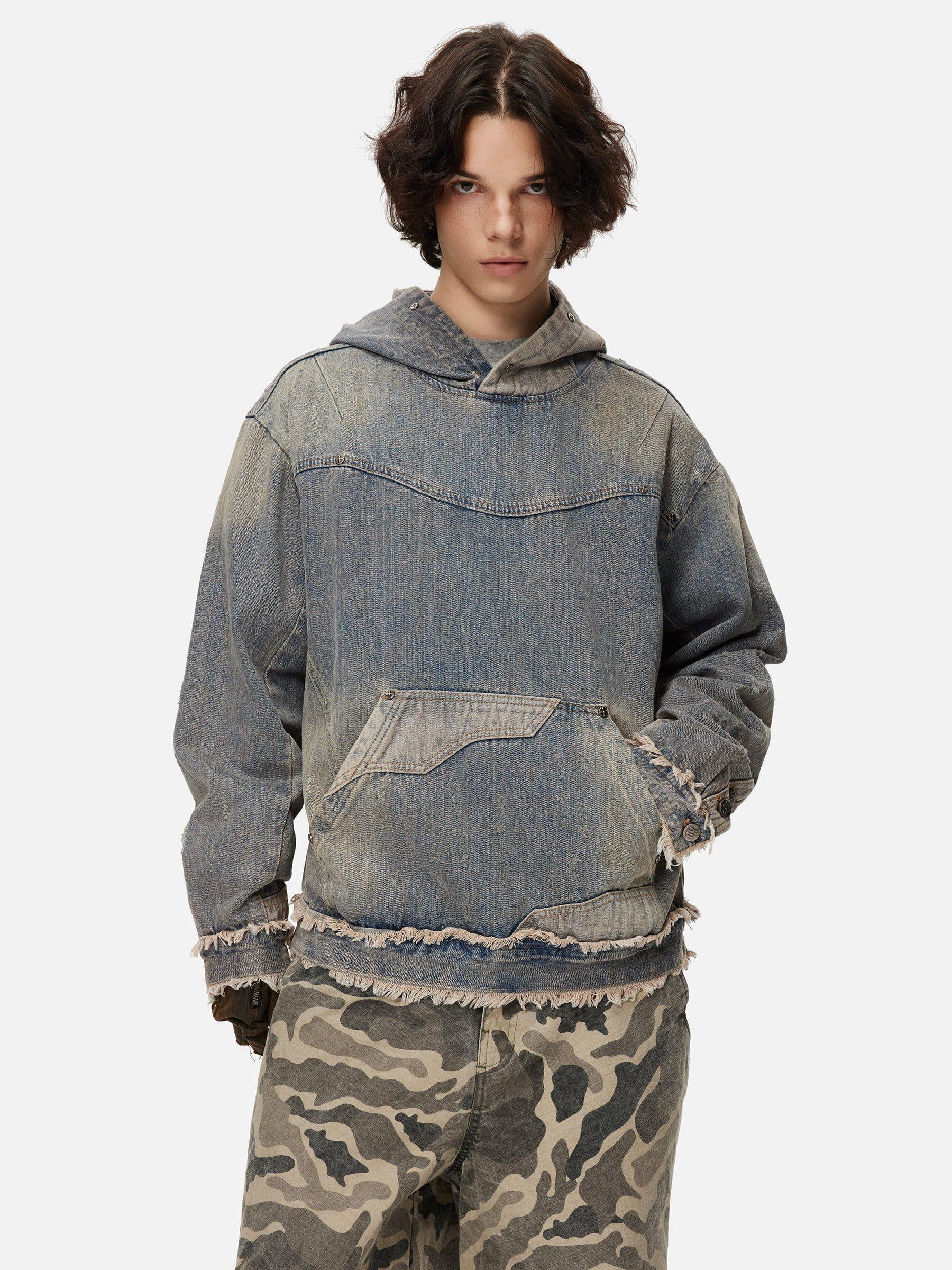 Aelfric Eden Mud Dyeing Washed Hoodie Product Image