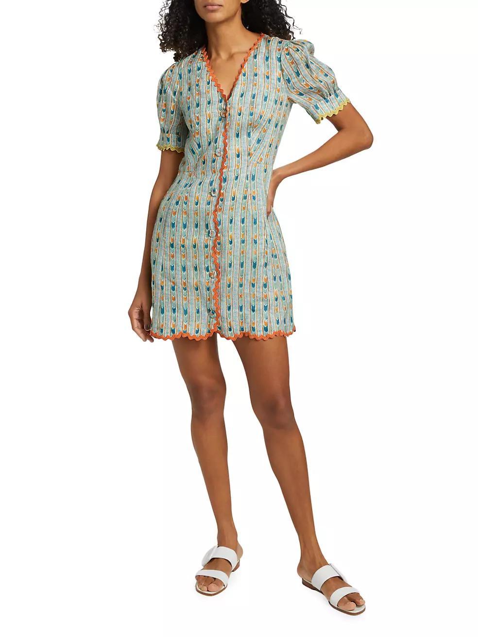 Marlee Button-Front Dress Product Image