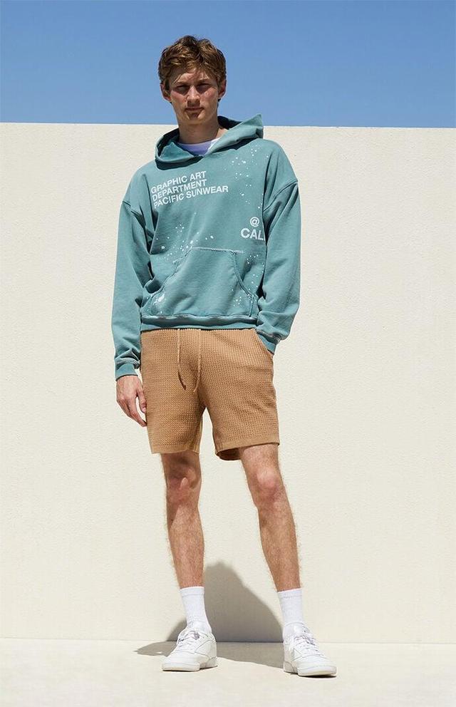 Men's Woven Knit Shorts - Product Image