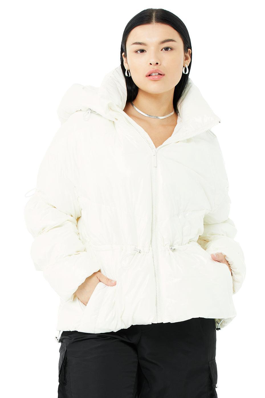 Stunner Puffer Jacket - Ivory Male Product Image