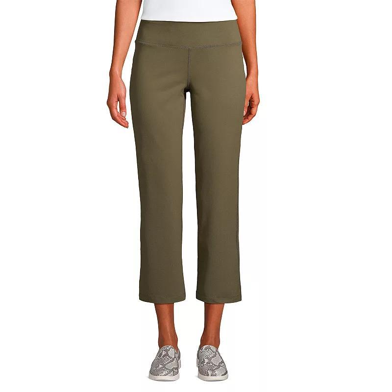 Lands End Womens Active Crop Yoga Pants Product Image