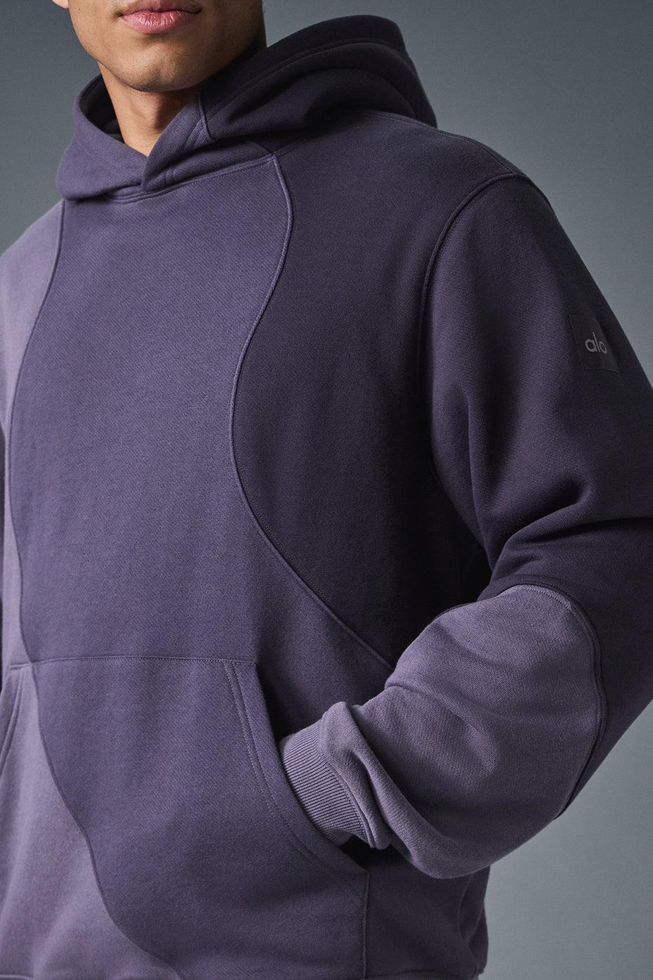 Make Waves Hoodie - Italian Plum Tonal Male Product Image