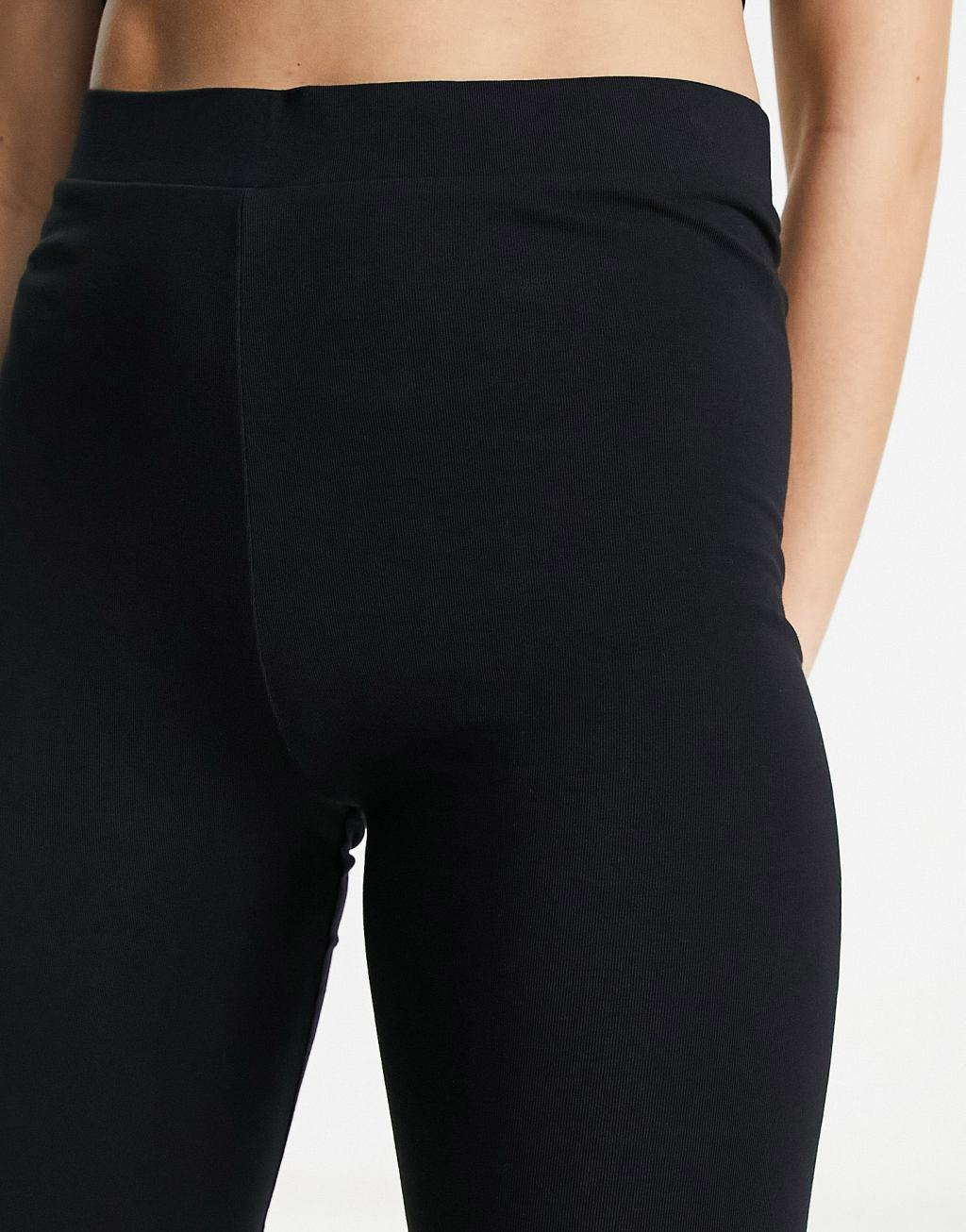 Monki legging shorts in black Product Image