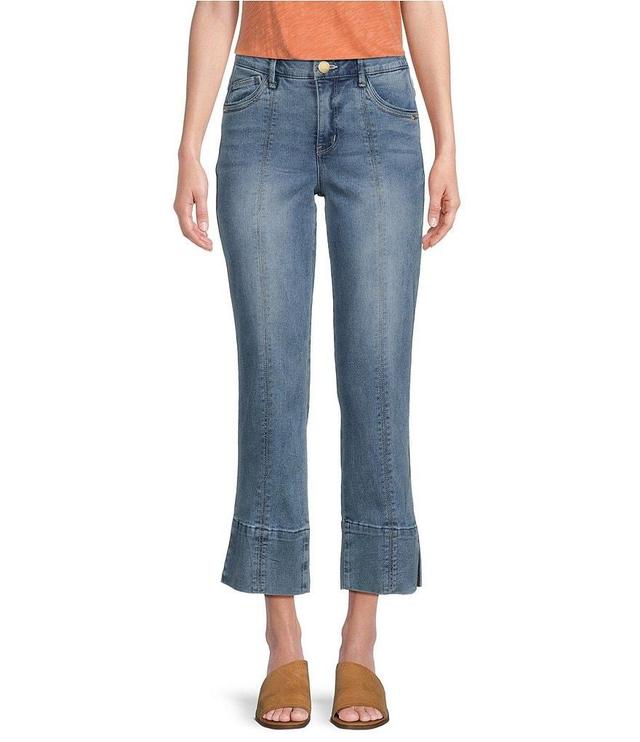 Democracy Petite Size #double;Ab#double;solution® High Rise Kick Flare Leg Denim Jeans Product Image