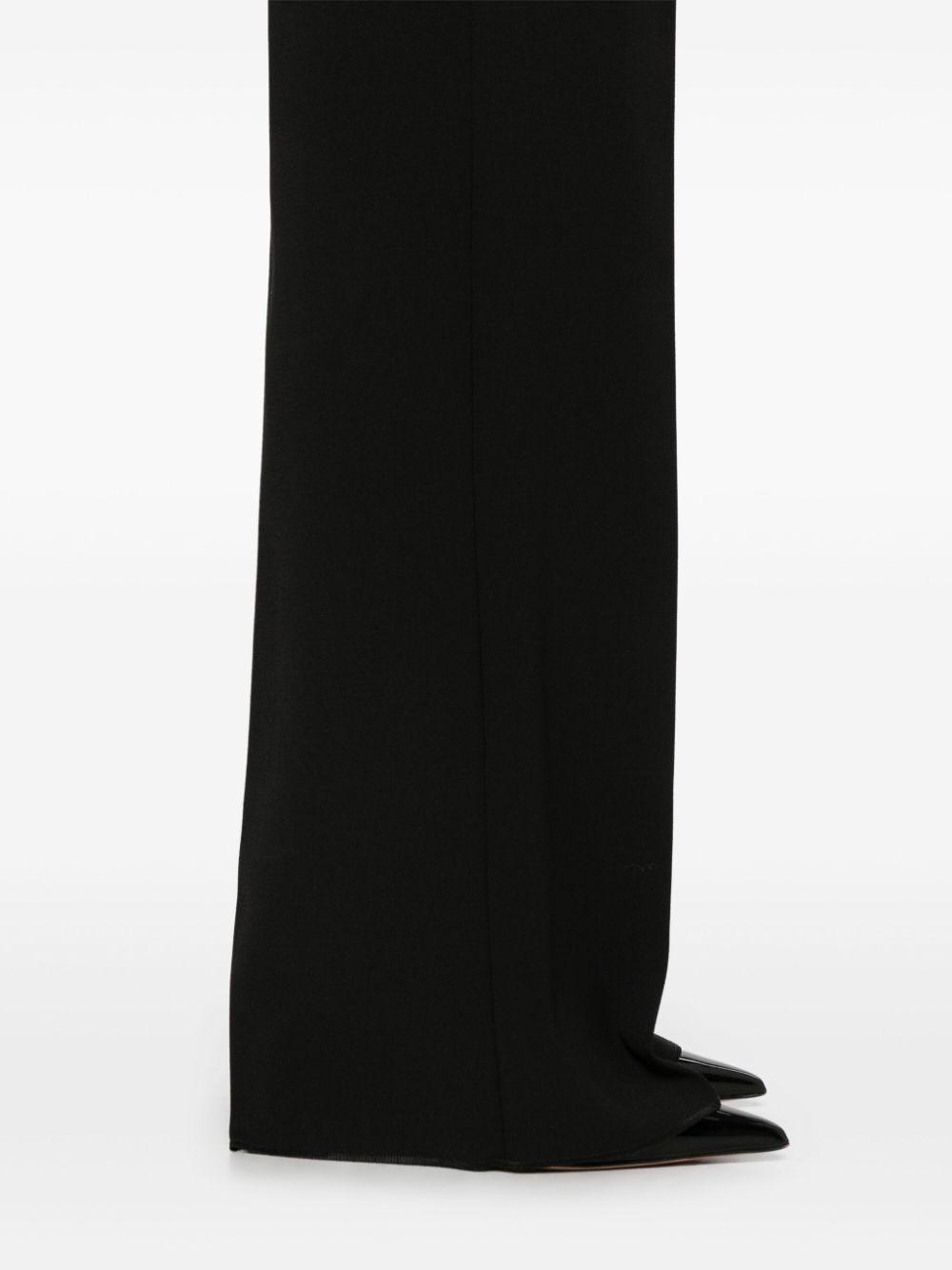 MAX MARA Virgin Wool Trousers In Black Product Image