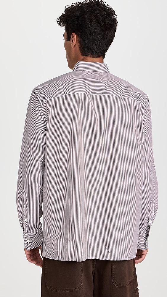 Nili Lotan Finn Striped Shirt | Shopbop Product Image