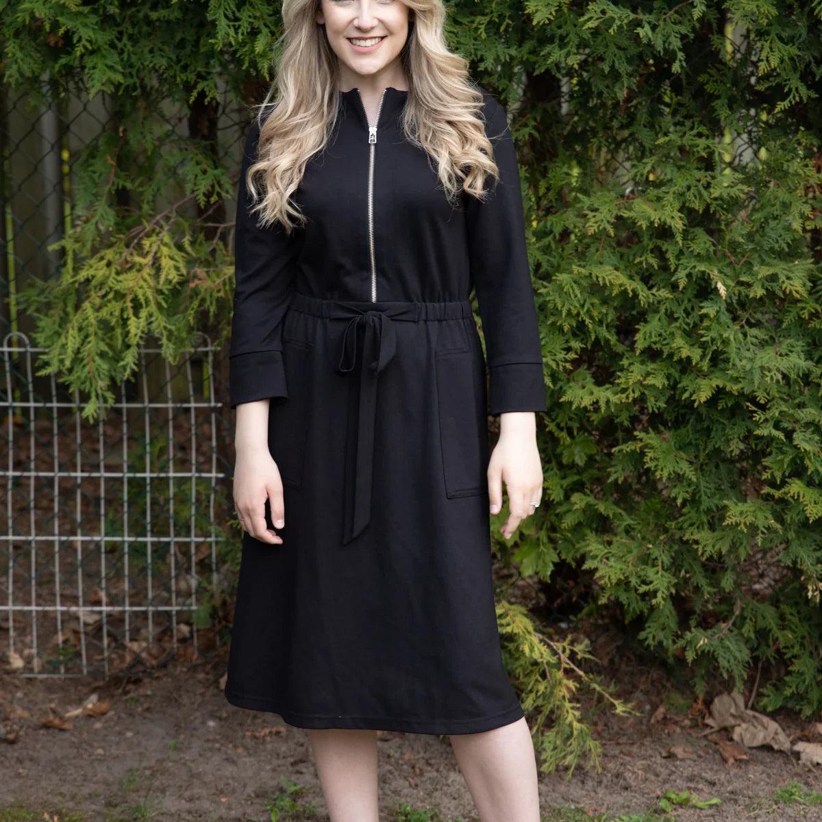 Black Utility Dress Product Image