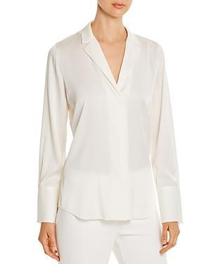 Womens Rebekah Stretch-Silk Blouse Product Image