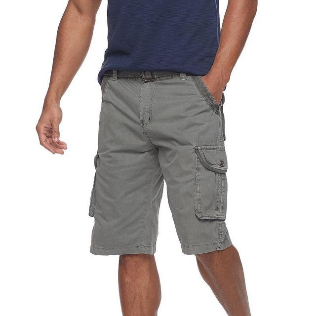 Mens RawX Regular-Fit Belted Cargo Shorts Product Image