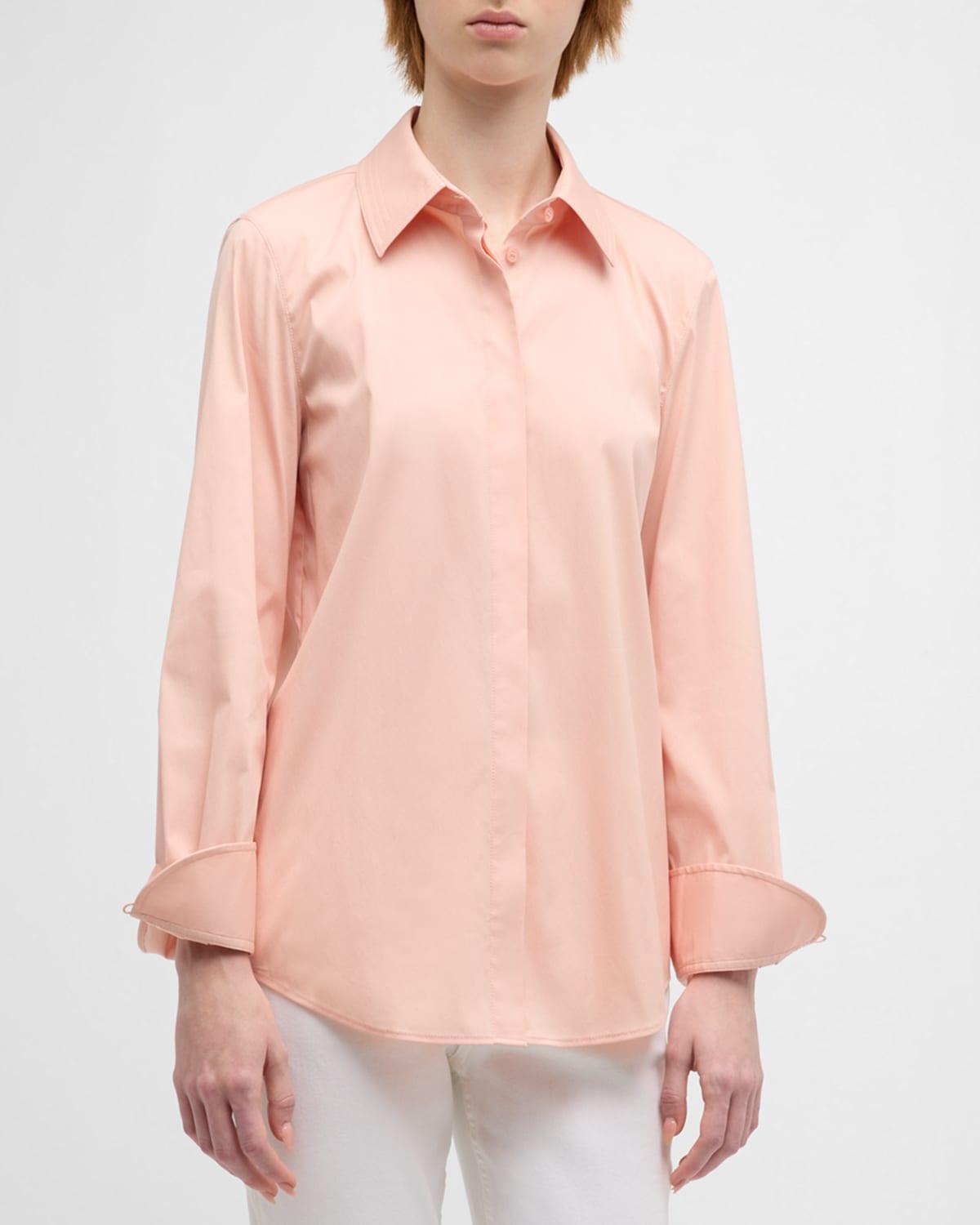 Wright Stretch Cotton Shirt Product Image