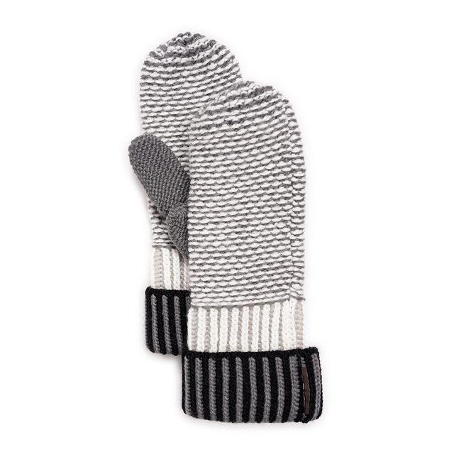 Womens MUK LUKS Textured Mittens Product Image