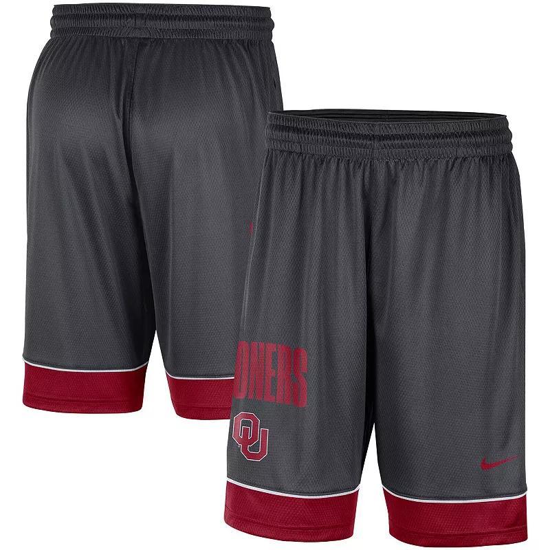 Mens Nike Charcoal/Crimson Alabama Crimson Tide Fast Break Performance Shorts Product Image