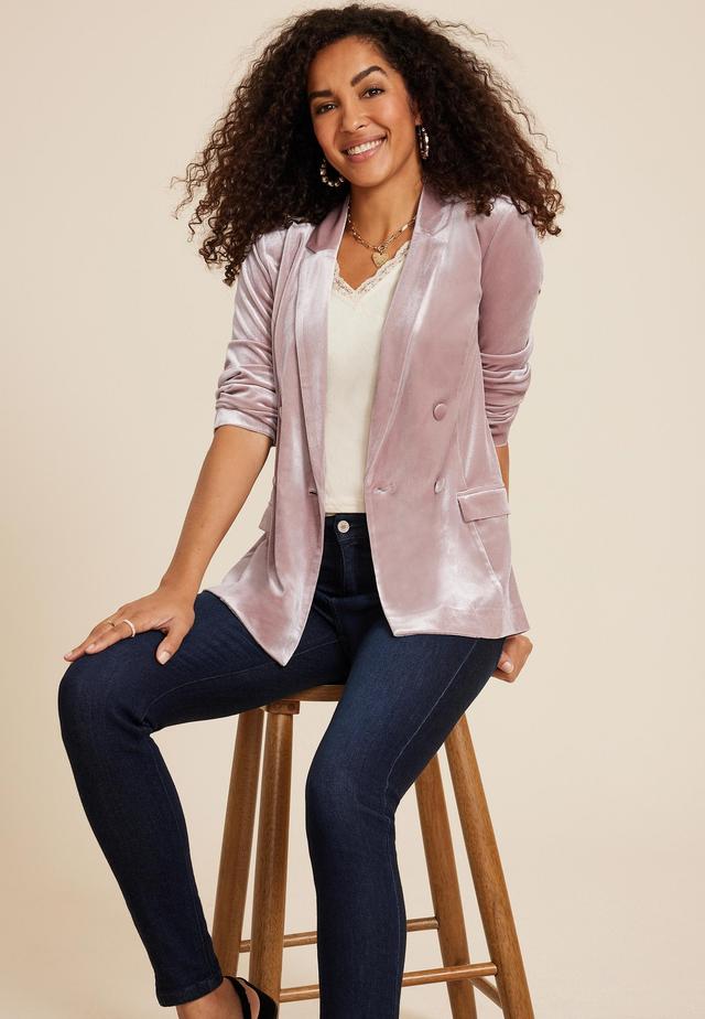 Velvet Blazer Product Image