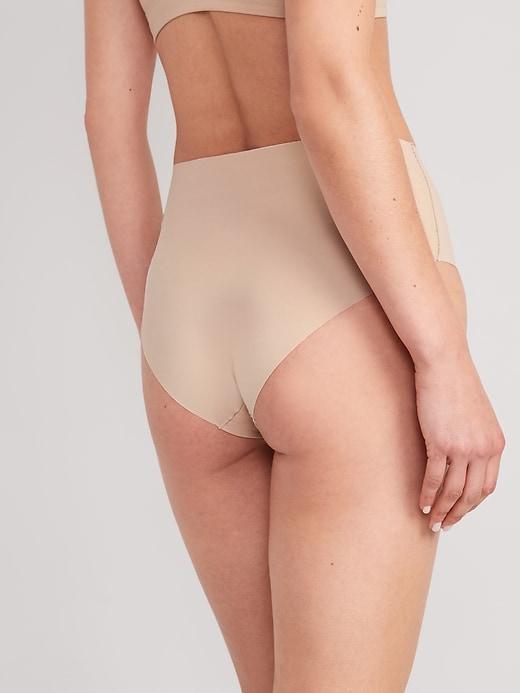 High-Waisted No-Show Brief Underwear Product Image