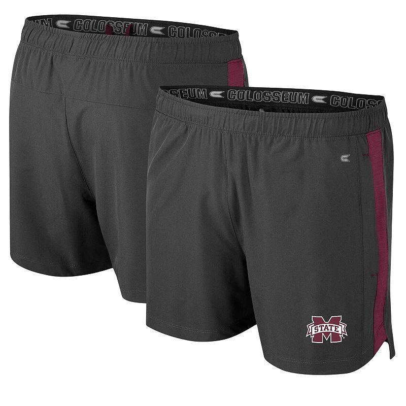 Mens Colosseum Charcoal Mississippi State Bulldogs Langmore Shorts Product Image