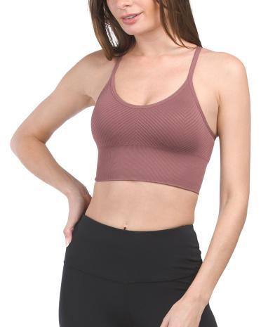 2pk Ribbed Racerback Bras for Women Product Image