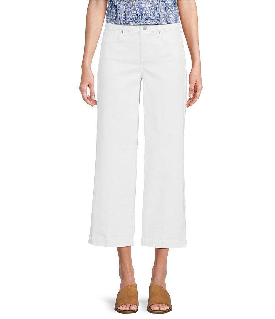 NYDJ Teresa Stretch Wide Leg Ankle Jeans Product Image