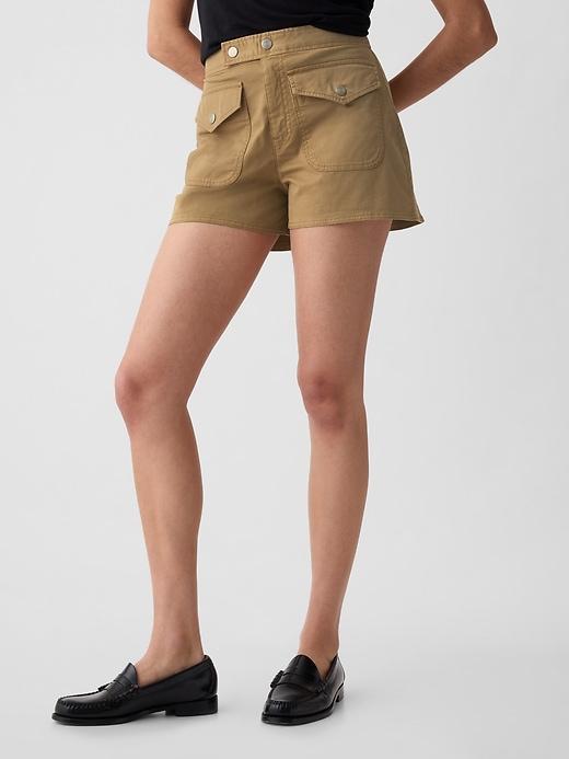 4" Downtown Khaki Shorts Product Image