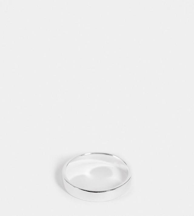 ASOS DESIGN sterling silver band ring Product Image