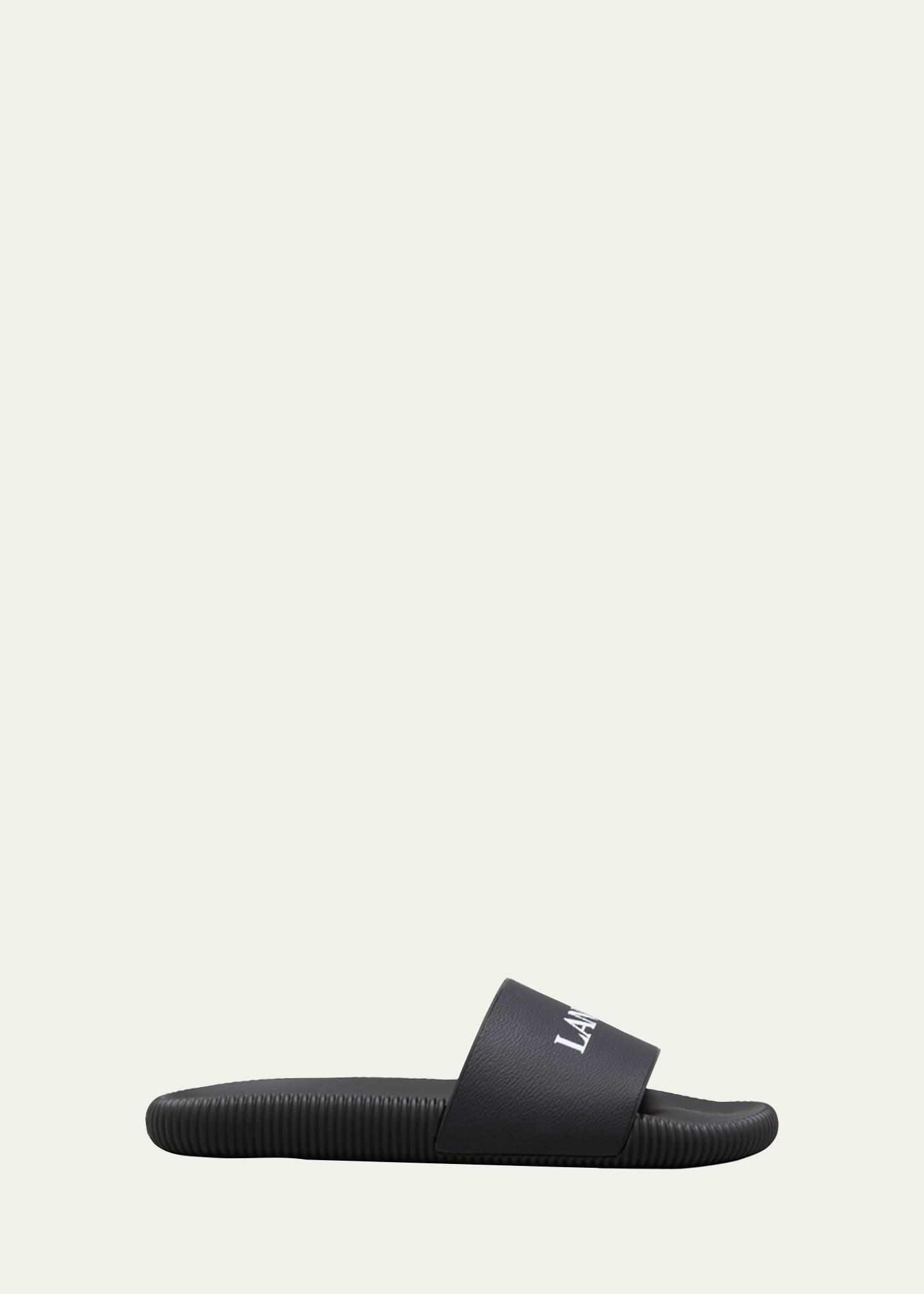 Balenciaga Logo Slide Sandal Product Image