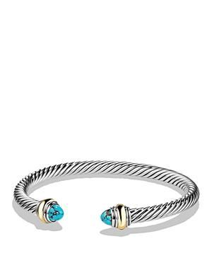 Womens Classic Cable Bracelet in Sterling Silver Product Image