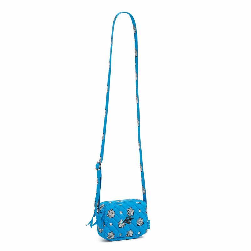 Vera Bradley NFL RFID Small Stadium Crossbody Bag Women in Carolina Panthers Bandana Product Image