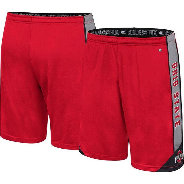 Mens Colosseum Scarlet Ohio State Buckeyes Haller Shorts Product Image