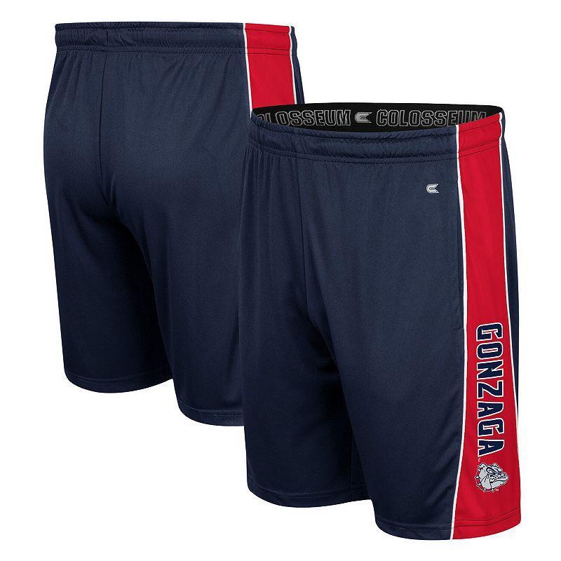 Mens Colosseum Navy Gonzaga Bulldogs Panel Shorts Zag Blue Product Image