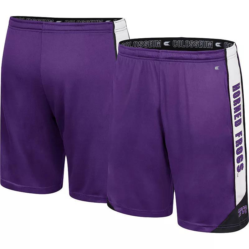 Mens Colosseum TCU Horned Frogs Haller Shorts Product Image