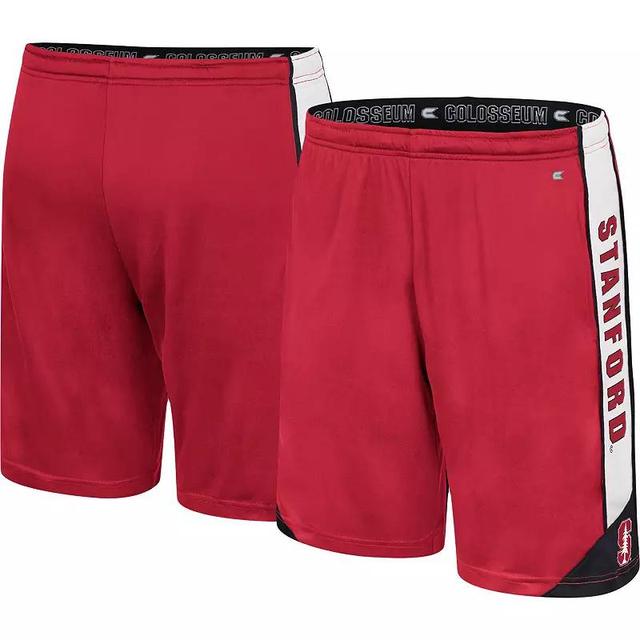 Mens Colosseum Cardinal Stanford Cardinal Haller Shorts Product Image