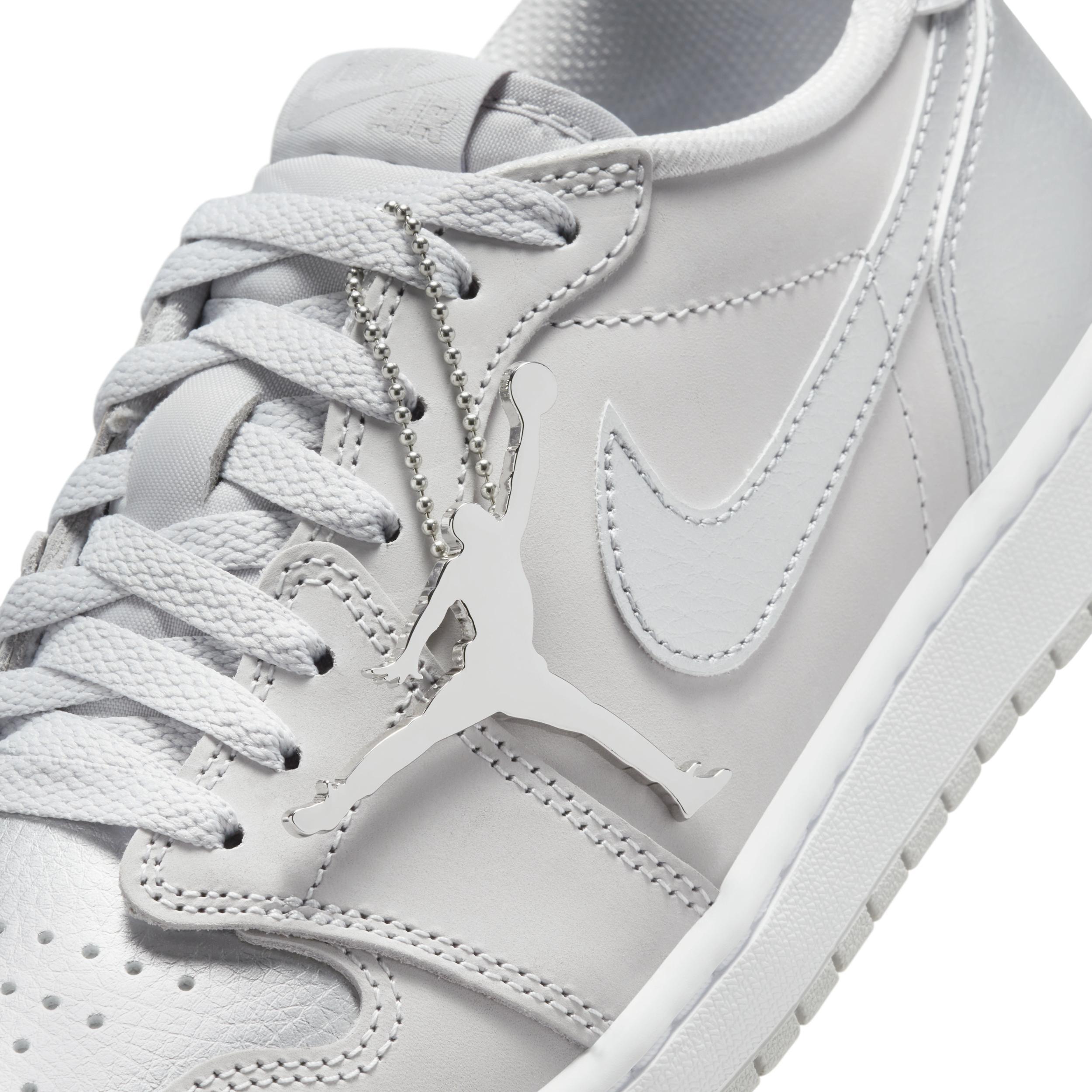 Men's Air Jordan 1 Low OG "Silver" Shoes Product Image