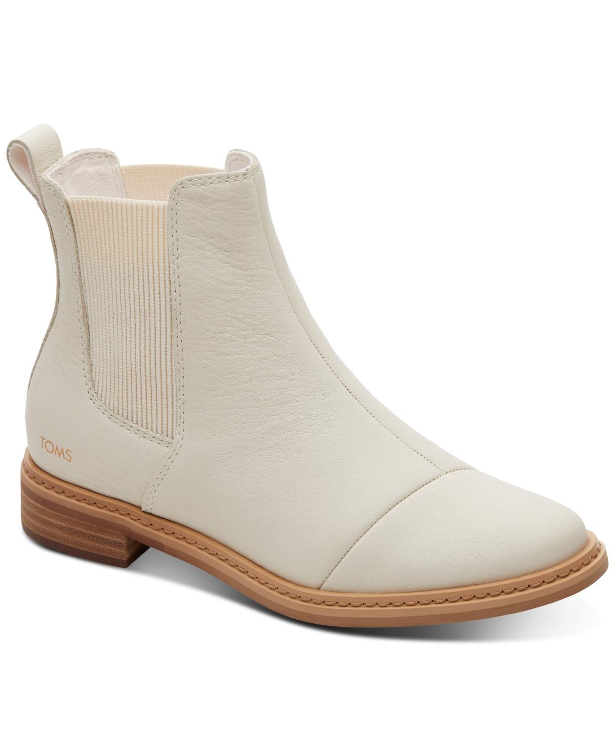 Toms Womens Charlie Leather Chelsea Boots Product Image