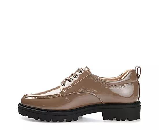 Journee Collection Womens Tru Comfort Foam Zina Oxford Shoes Brown Product Image