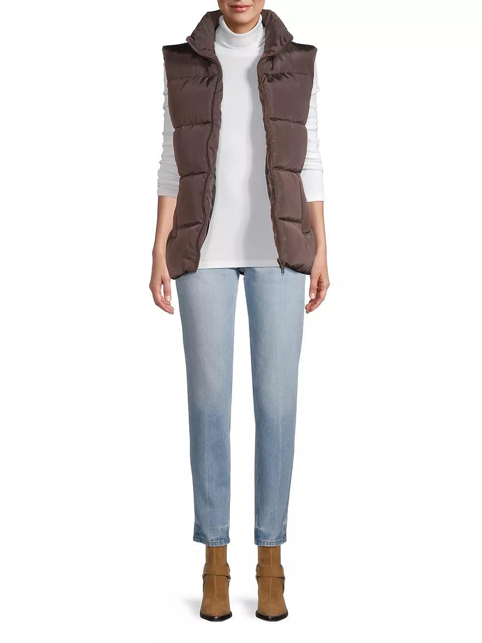 Iris Quilted Puffer Vest Product Image