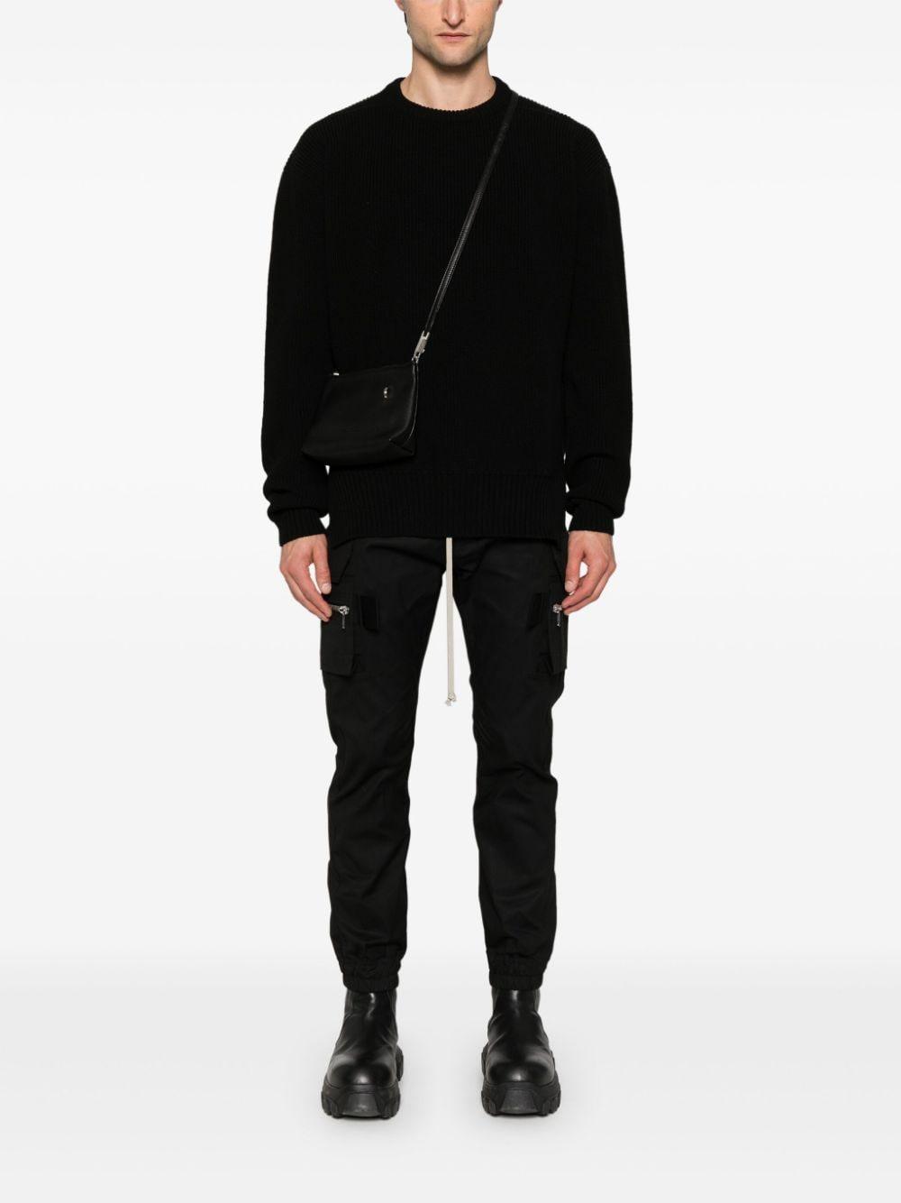 RICK OWENS Black Porterville Mastodon Cargo Pants product image