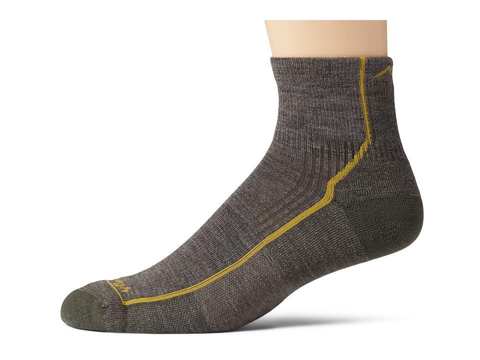 Darn Tough Vermont Hiker 1/4 Socks Cushion Men's Quarter Length Socks Shoes Product Image