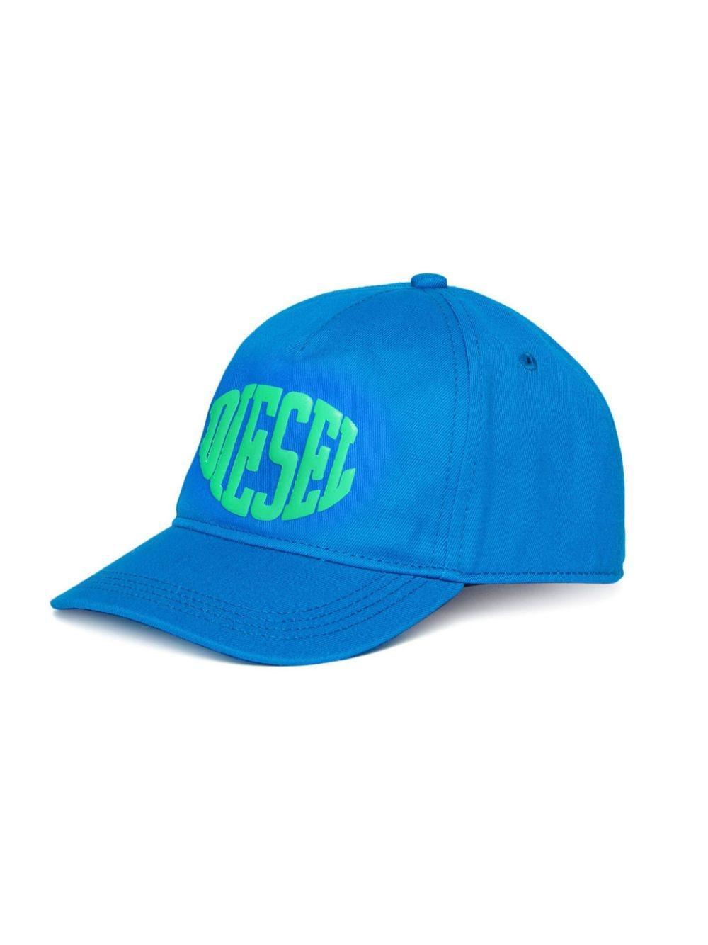 Logo-print Baseball Cap In 蓝色 Product Image