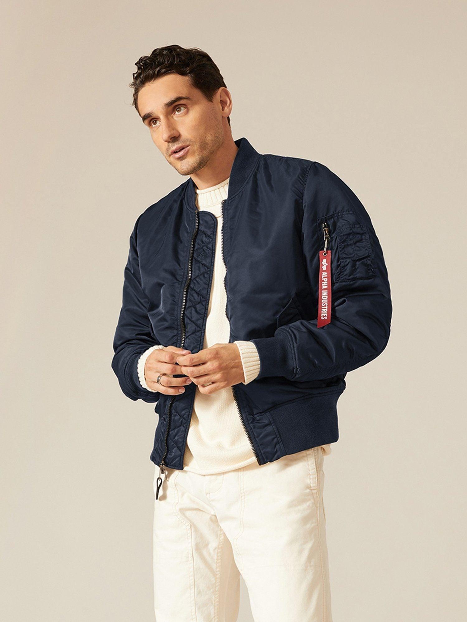 MA-1 BATTLEWASH BOMBER JACKET Male Product Image