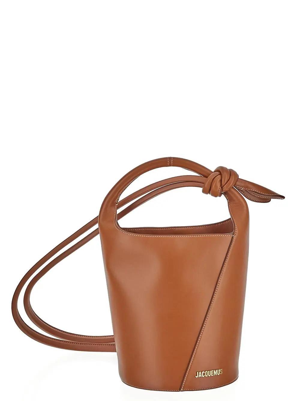 JACQUEMUS Le Petit Tourni Bag In Brown Product Image