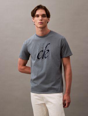 Script Logo Graphic Classic Crewneck T-Shirt Product Image