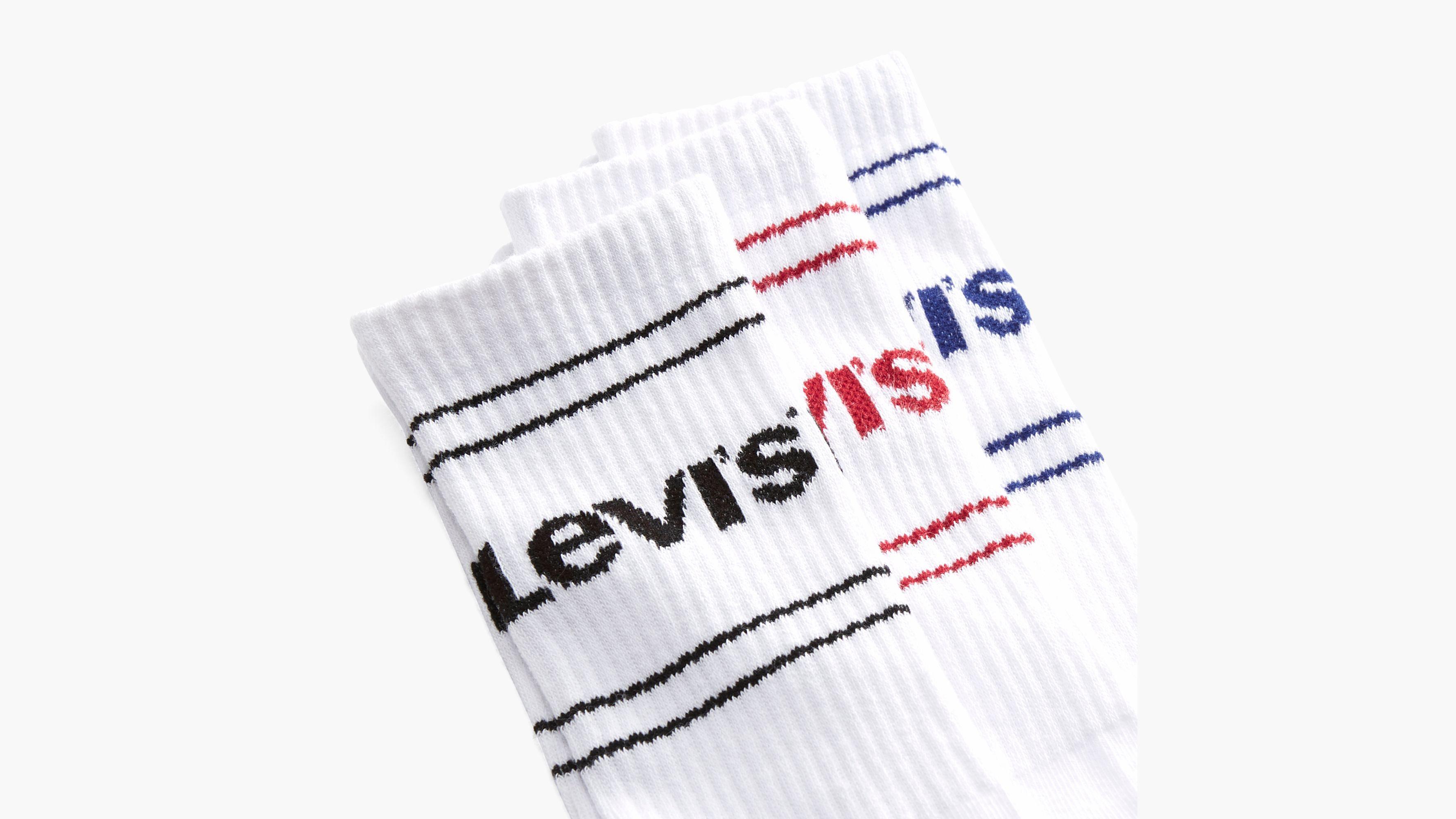 Sporty Logo Regular Cut Socks (3 Pack) Product Image