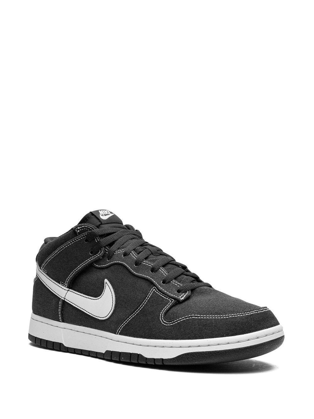 NIKE Dunk Mid "off Noir" Sneakers In Black Product Image