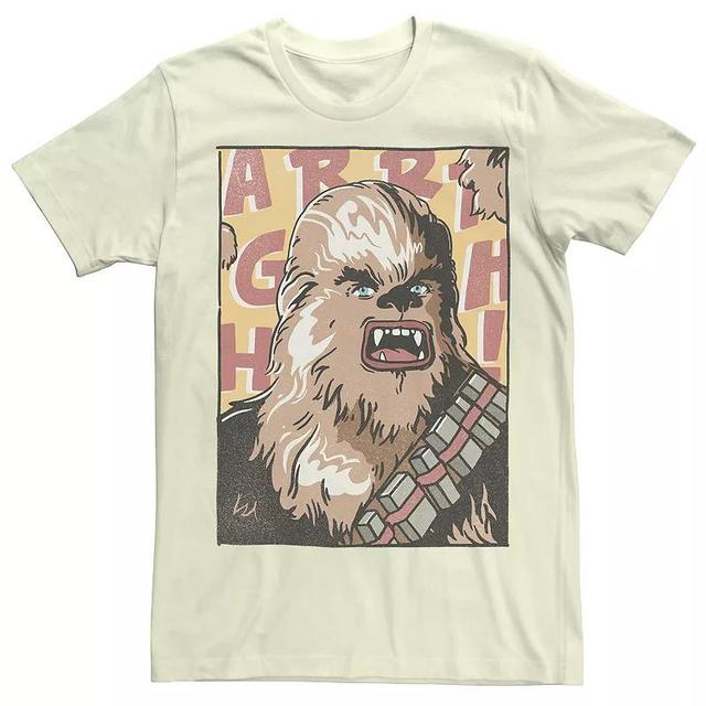 Mens Star Wars Comic Chewbacca Graphic Tee Product Image