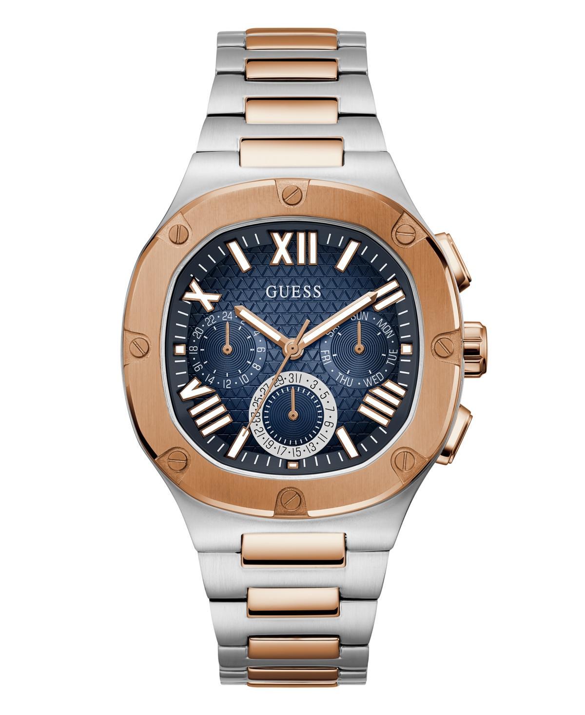 Guess Mens Multi-Function Two-Tone Stainless Steel Watch 42mm - Two-Tone Product Image