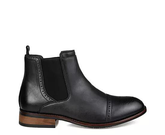 Vance Co. Garrett Mens Cap Toe Chelsea Boot Product Image