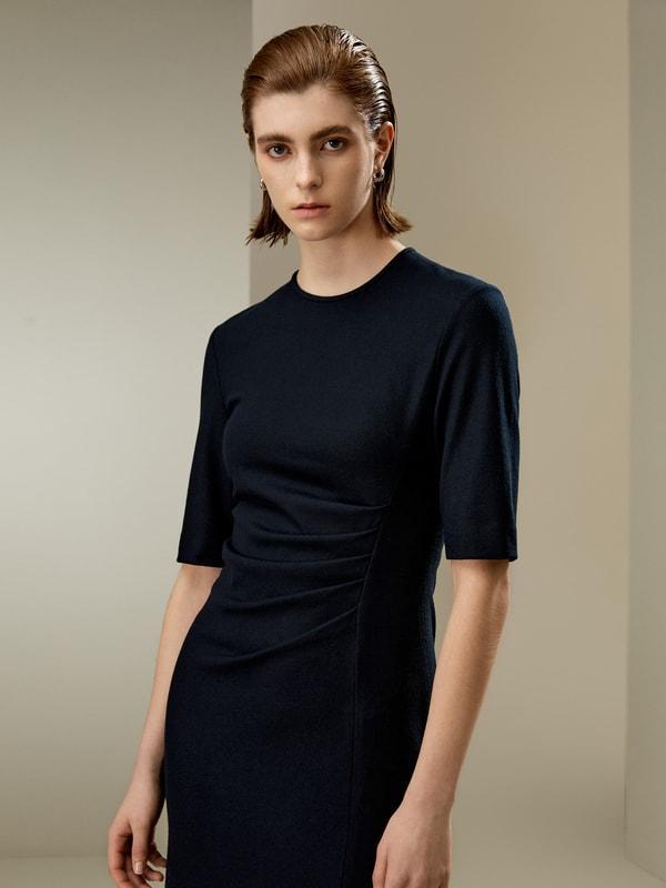 Twist Front Sheath Dress Product Image