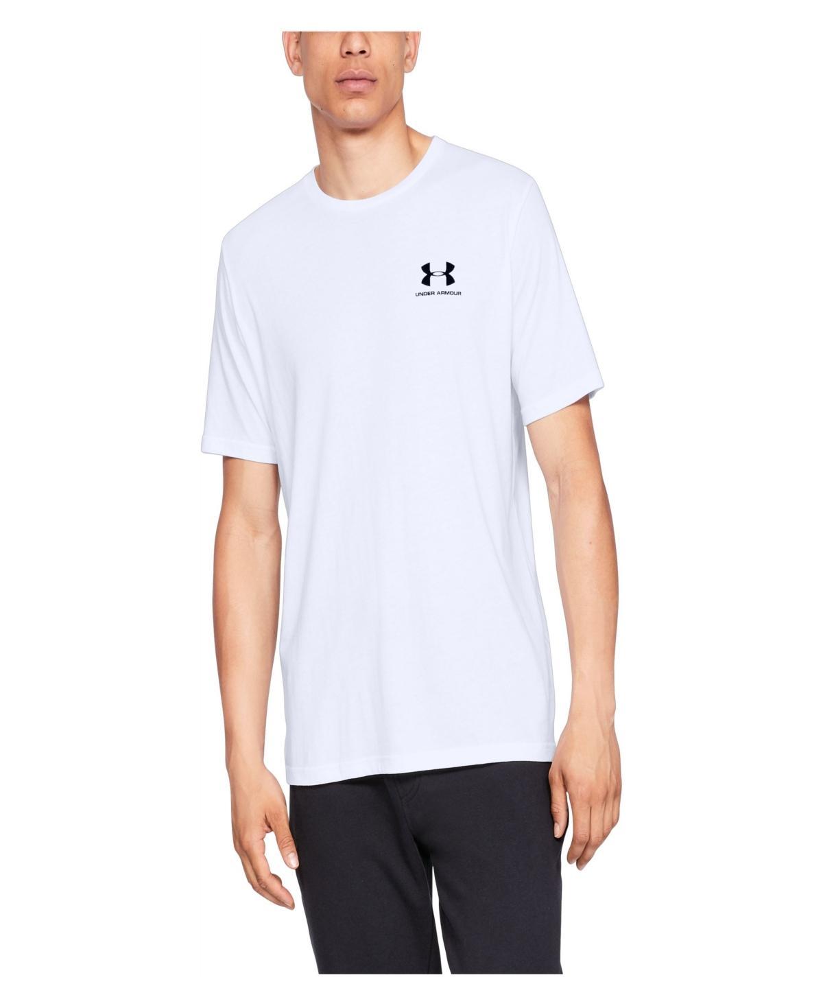 Under Armour Mens Sportstyle Left Chest Short Sleeve T-Shirt - Court Green Product Image