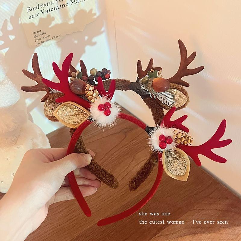 Christmas Fabric Party Headband (Various Designs) Product Image