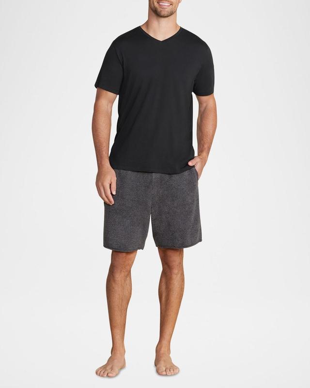 Mens Malibu Collection Cotton Modal V-Neck T-Shirt Product Image