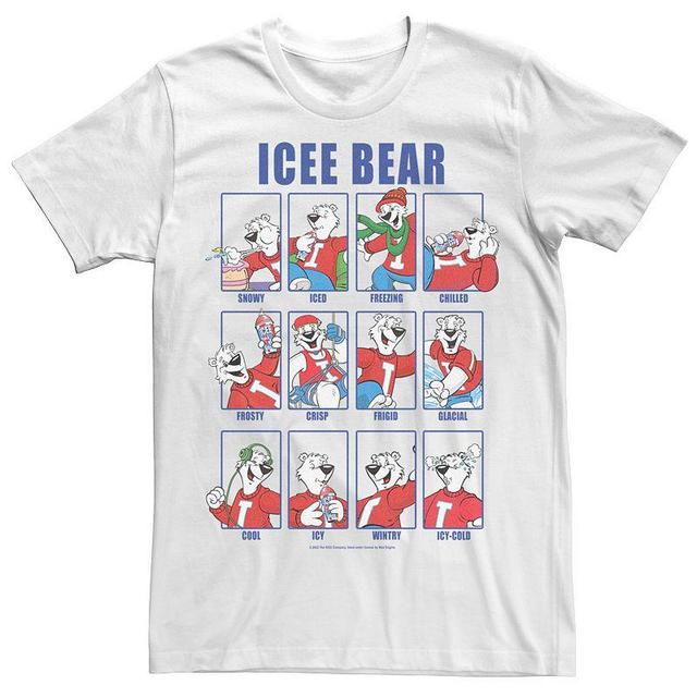 Mens Icee Bear Emotions Portrait Panels Tee Product Image